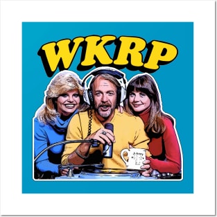 WKRP In Cincinnati - Retro Tribute Design Posters and Art